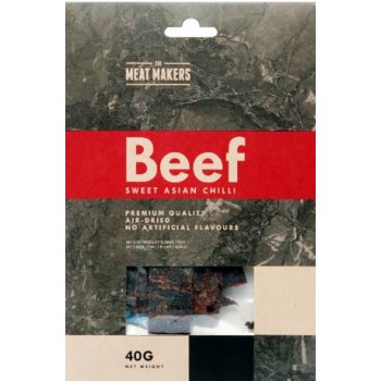 Meat Makers Beef Jerky Sweet Asian Chilli 40 g