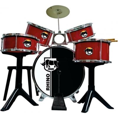 Reig Musicales dětská bicí souprava Golden Red Drums – Zboží Dáma