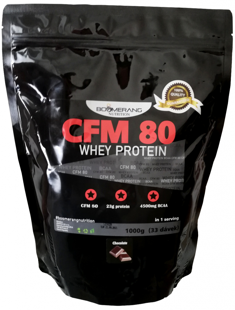 Boomerang Nutrition WHEY PROTEIN CFM 80 1000 g