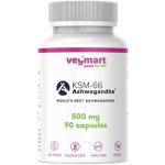Vegmart Ashwagandha KSM-66 500 mg 90 kapslí – Hledejceny.cz