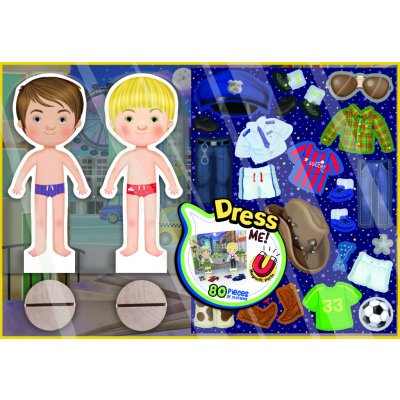 Jiri Models Dress me up, magnetická hra/panenky – Sleviste.cz