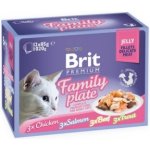 Brit cat Premium D Fillets jelly Family Plate 1 kg – Sleviste.cz