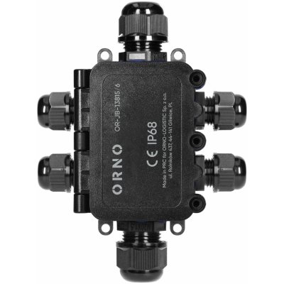 Spojovací krabice 6X IP68, 0,5-6,0mm2, 2 vývodky M20, 1 vývodka M16 | Zboží Auto