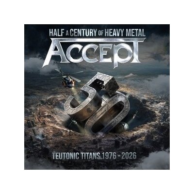 Accept - Teutonic Titans 1976-2026 Silver Vinyl 2 LP – Hledejceny.cz