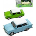 WELLY Auto retro model Trabant 7cm volný chod kov 3 barvy 1:60 – Hledejceny.cz