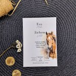 Svatební oznámení Kůň hnědý 1 – Hledejceny.cz