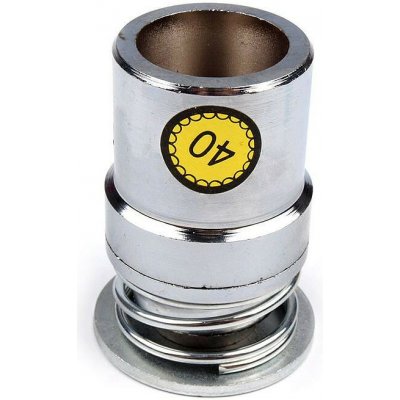 Piston na potahování knoflíků vel. 16", 18", 20", 24", 26", 28", 32", 36", 40", 44" Varianta: 40 barva nikl, Balení: 1 sada – Hledejceny.cz