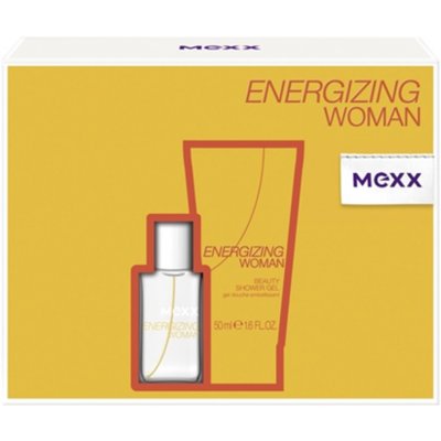 Mexx Energizing Woman EDT 15 ml + sprchový gel 50 ml dárková sada – Hledejceny.cz
