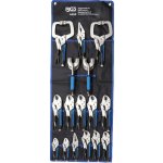 BGS 4495 Samosvorné upínací kleště Grip, růzdé tvary a velikosti. Sada 16 dílů v tašce – Zbozi.Blesk.cz