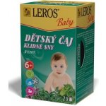 LEROS BABY Klidné sny 20 x 1,5 g – Sleviste.cz