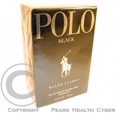 Ralph Lauren Polo Black toaletní voda pánská 125 ml – Hledejceny.cz