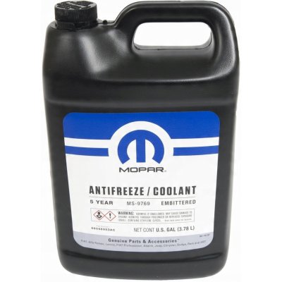 Mopar Chladící kapalina 5-Years 3,78 l – Zbozi.Blesk.cz