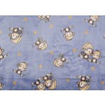 Kaarsgaren Deka Flanell fleece modrá opice – Hledejceny.cz