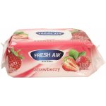 Fresh Air vlhčené ubrousky 100 ks klip Jahoda – Zbozi.Blesk.cz