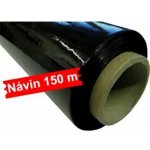 Ruční stretch fólie 500 mm, 23 mic, 1,8 kg - černá – Sleviste.cz