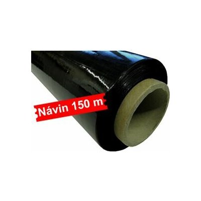Ruční stretch fólie 500 mm, 23 mic, 1,8 kg - černá – Sleviste.cz