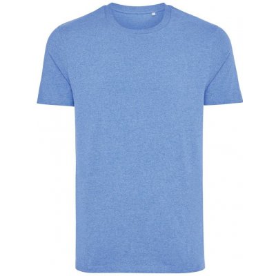 Nebarvené triko Iqoniq Manuel z recyklované bavlny nebarvená modrá
