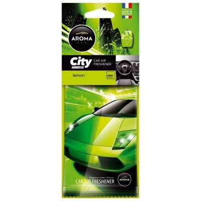 Aroma Car CITY LEMON – Zbozi.Blesk.cz