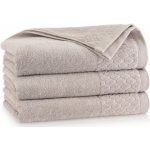 Darré EGYPTSKÁ BAVLNA RUČNÍKY A OSUŠKA CANNOSA - BÉŽOVÁ 70 x 140 – Zboží Dáma