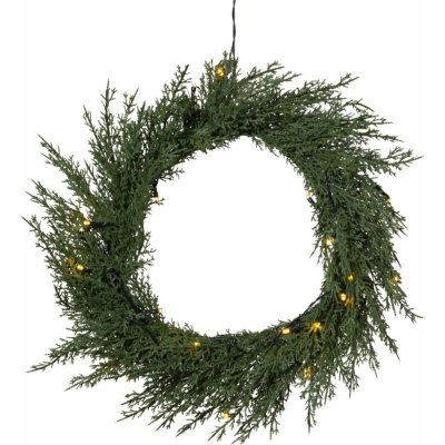 Star Trading Svítící věnec THUJA venkovní zelený 40 cm – Hledejceny.cz