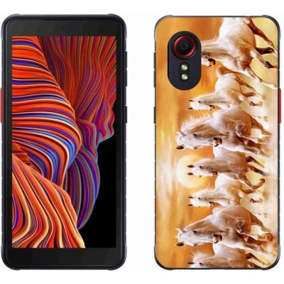 Pouzdro mmCase Gelové Samsung Galaxy Xcover 5 - koně 2 – Zboží Mobilmania