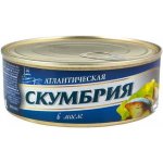 SibFisch Atlantická makrela v oleji 144 g – Hledejceny.cz