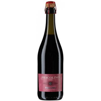 Fragolino Rosso, aromatizovaný vinný nápoj, červené, vinařství Perlino, 7,5%, 0,75l