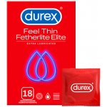 Durex Feel Thin Extra Lubricated 18 ks – Hledejceny.cz