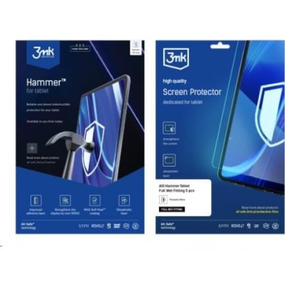 3mk All-Safe AIO PLUS fólie Hammer Cutting Mat Tablet Plus do 15 5 ks 5903108523523 – Zboží Živě
