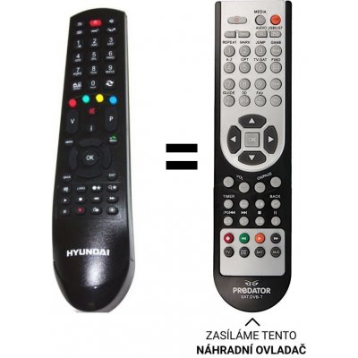 Dálkový ovladač Predátor GoGEN TVF40266 – Zboží Živě