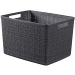 Curver Košík Jute L tmavě šedý – Hledejceny.cz