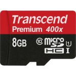 Transcend microSDHC 8 GB UHS-I TS8GUSDCU1 – Zboží Živě
