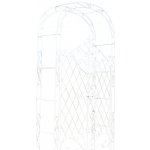 Design-Shop Oblouk na růže Mel s brankou Bílá – Zboží Dáma