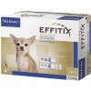 Veterinární přípravek Effitix Spot-on XS pro psy 1,5 - 4 kg 4 x 0,44 ml