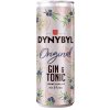 Míchané nápoje Dynybyl Gin Originál a Tonic 6% 0,25 l (plech)