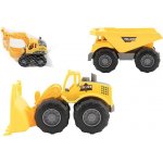 Teddies Stavební stroj 18-20cm mix druhů na volný chod – Zboží Dáma