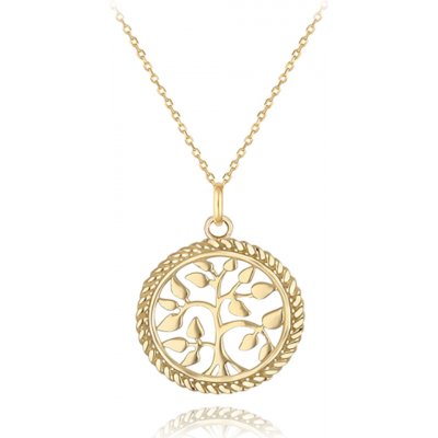 Minet Zlatý náhrdelník strom života JMG0205WGN45 – Hledejceny.cz