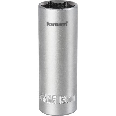 FORTUM Klíč nástrčný prodloužený, 1/4', 13mm, L 50mm, 61CrV5, 4701526 – Zbozi.Blesk.cz