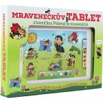 Teddies Mravenečkův tablet plast 30x20x2 cm na baterie se zvukem – Zboží Dáma