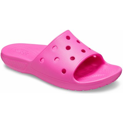 Crocs Classic Crocs Slide K Dětské pantofle růžová – Hledejceny.cz