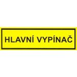 A Perfekt Značení č.16 Hlavní vypínač (malý) 1,8x7cm – Sleviste.cz