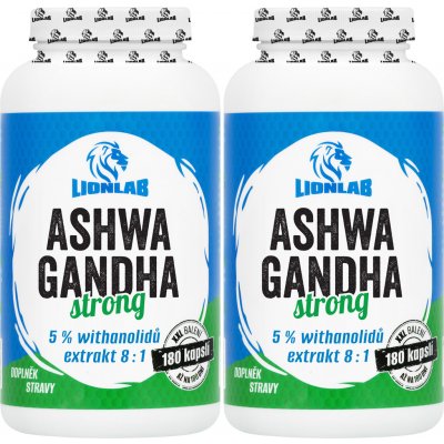 Lionlab Ashwagandha Strong XXL 360 kapslí – Hledejceny.cz