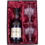 Hennessy VSOP Iris 0,28 l (dárkové balení 2 sklenice)
