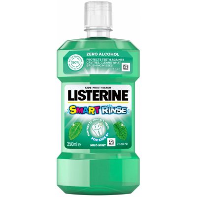 Johnson Listerine SMART RINSE Mint 250 ml – Zbozi.Blesk.cz
