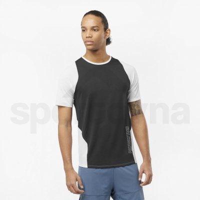 Salomon Sense Aero SS Tee LC2153100 deep black/white