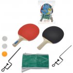 Stolní tenis ping pong set dvě pálky 25cm se síťkou a doplňky – Zbozi.Blesk.cz