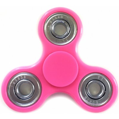 Fidget Spinner růžový 4ložiskový – Zboží Dáma