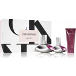 Calvin Klein Euphoria EDP 100 ml + EDP 30 ml + tělové mléko 100 ml dárková sada – Zboží Dáma