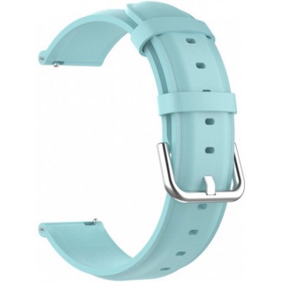 BStrap Leather Lux řemínek na Garmin Vivoactive 4, light blue SSG015C0906 – Zboží Mobilmania