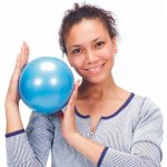 Over Ki ball 15cm originál Gymnic malý overball – Zboží Dáma